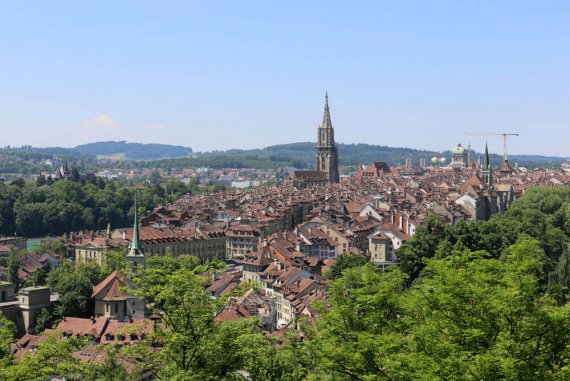 The best views of Bern, Switzerland? Try the Rosengarten. – Newly ...