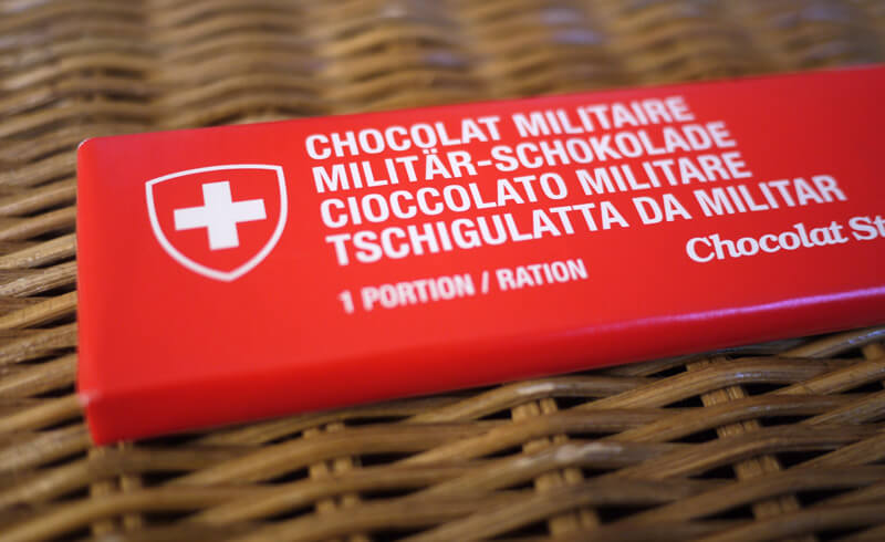Swiss Army Chocolate