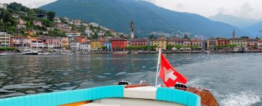 Riva Aquarama Boat by the Hotel Eden Roc Ascona