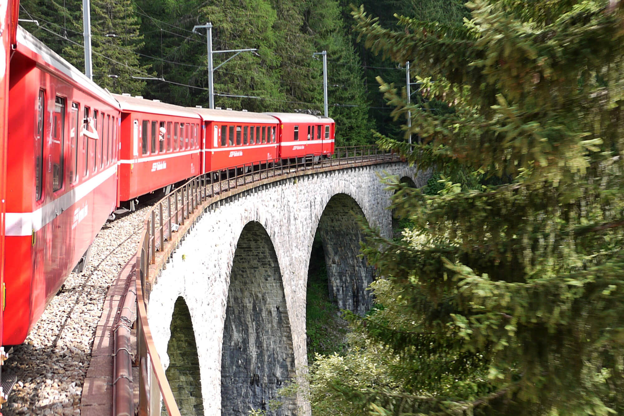 Our ultimate guide to the Bernina Express train line