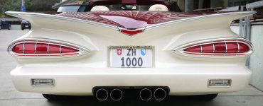 Swiss License Plate - ZH 1000