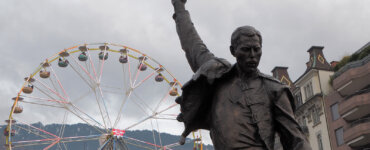 Freddy Mercury Statue in Montreux, Switzerland