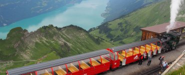 Brienz Rothorn Bahn during Summer