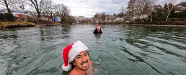 Cold Water Swimming in Switzerland