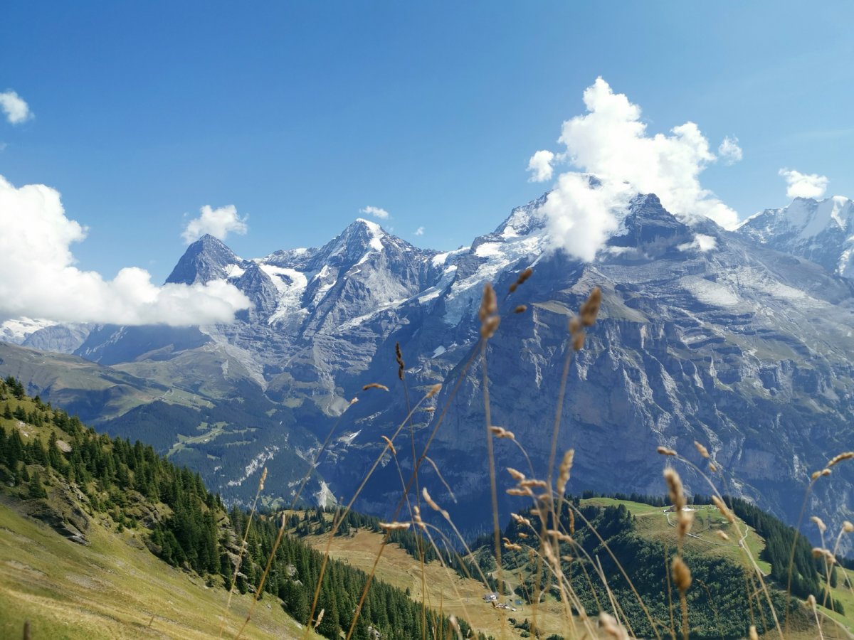 This hike in Mürren has the very best mountain views