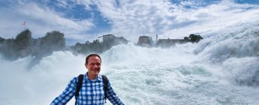 Rhine Falls in Neuhausen, Switzerland