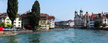 Lucerne Weekend Trip - River Reuss in Lucerne (Summer 2021)