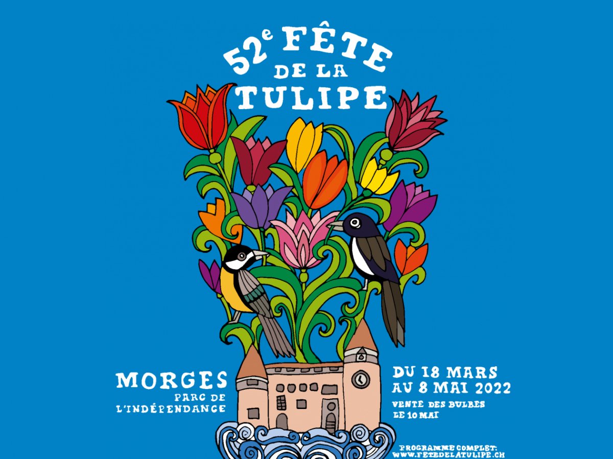 Color up your life at the annual Tulip Festival in Morges